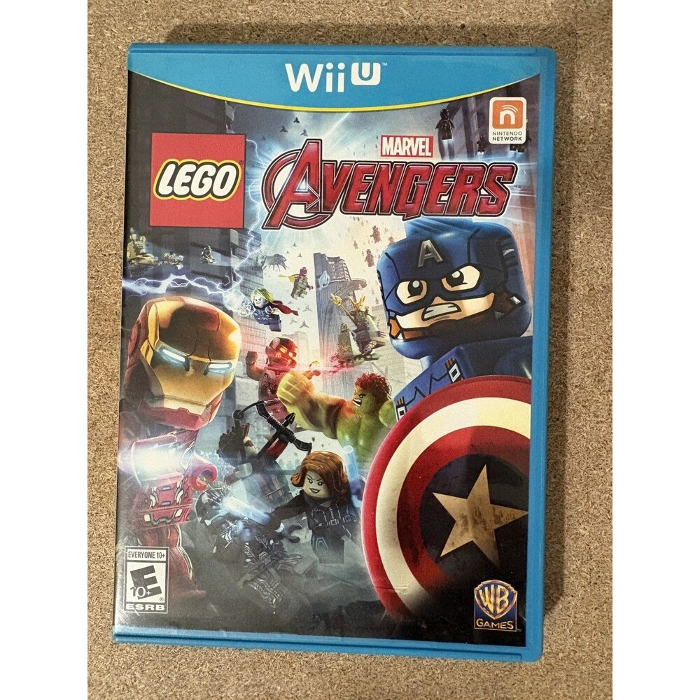 LEGO Marvel Avengers Nintendo Wii U CIB - NM Disc